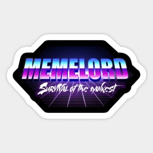 Memelord Sticker